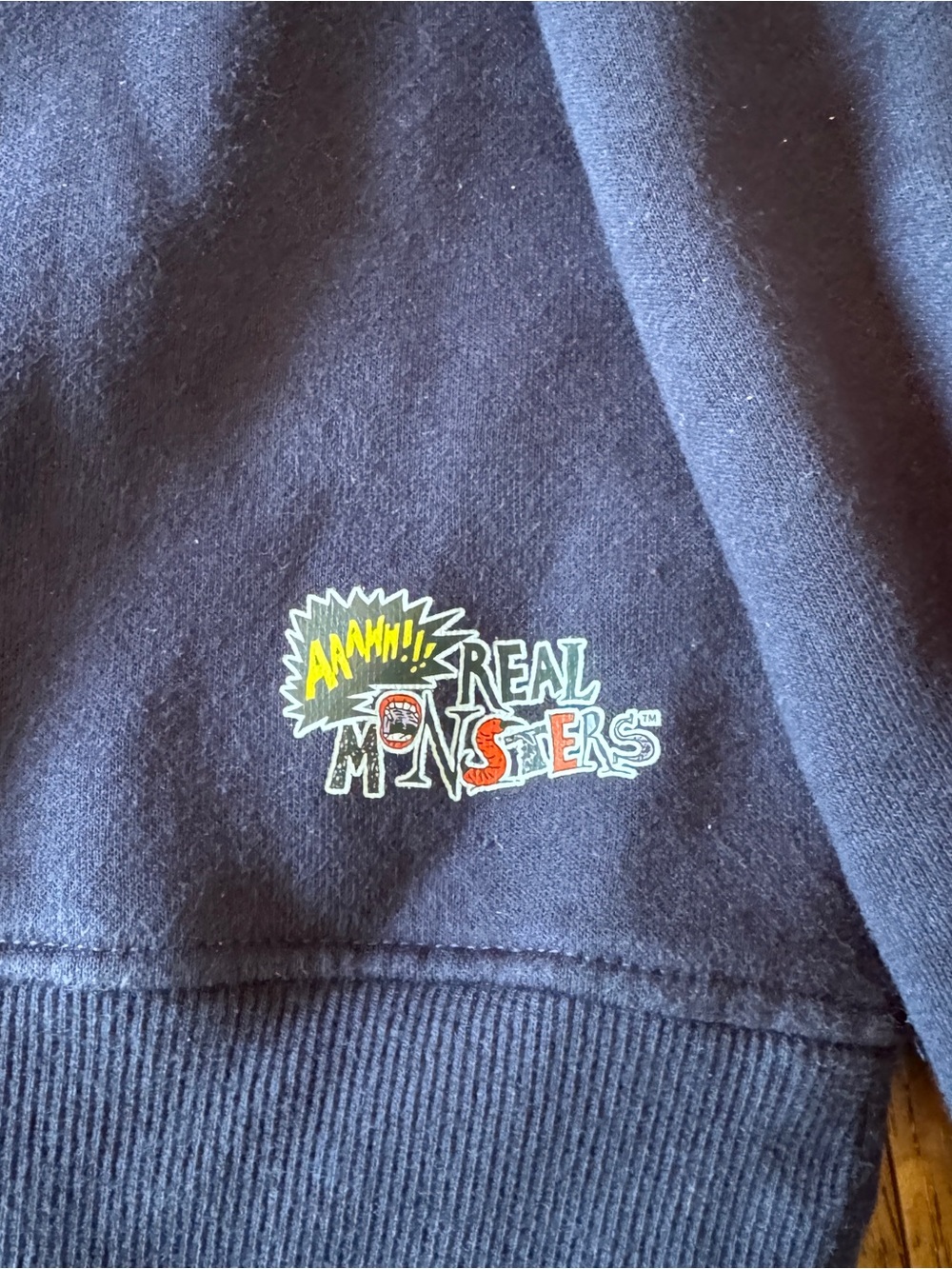 Vintage Vibes! Nickelodeon Aaahh!!! Real Monsters Graphic Crewneck Sweatshirt M - Picture 4 of 10